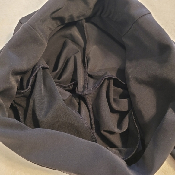 ATHLETA Stellar Crop Black‎ Women's Athletic Exercise Jogger Pants Size MT - Picture 7 of 15